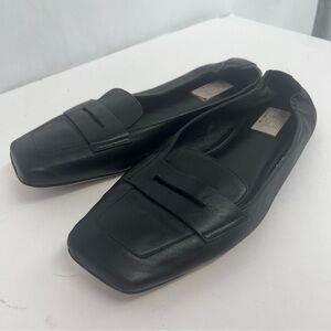 AGL Black Leather Loafers
